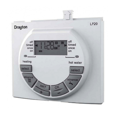 Drayton LP20 Installation & user guide