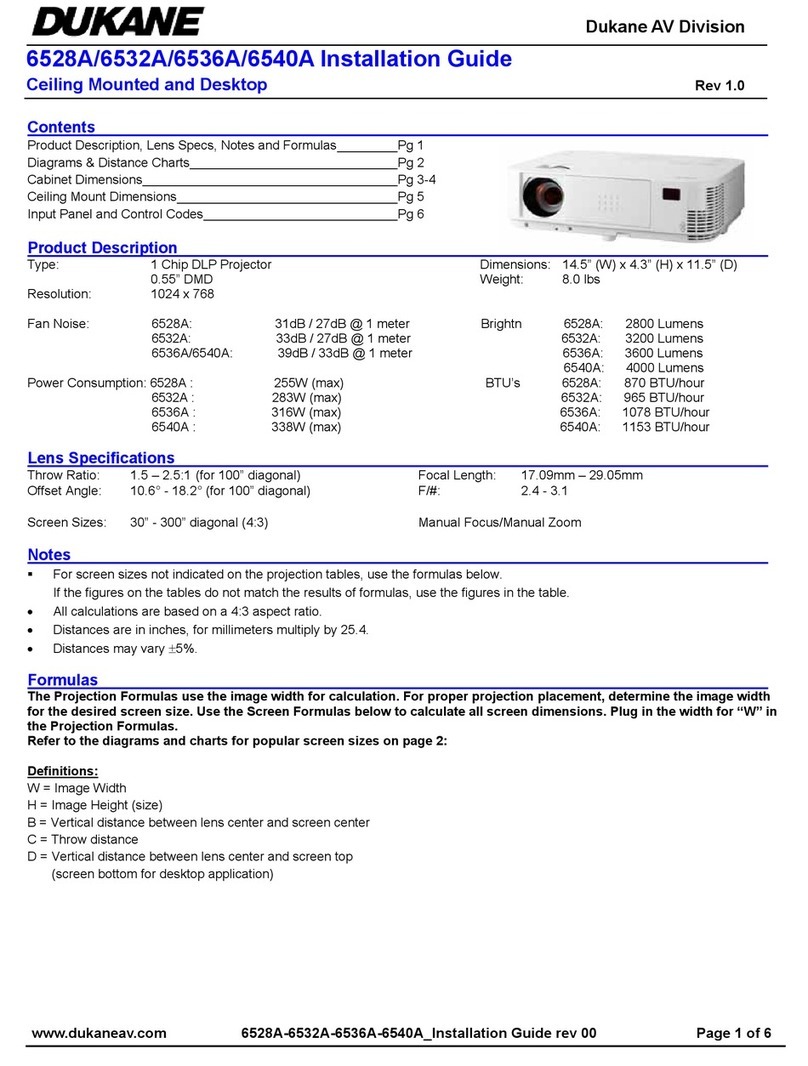Dukane 6528A installation guide