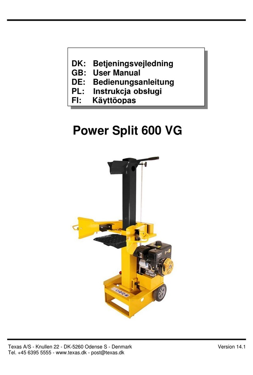 Texas Power Split 600 VG user manual
