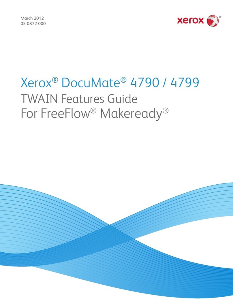 Xerox Xerox DocuMate 4790 Specification sheet