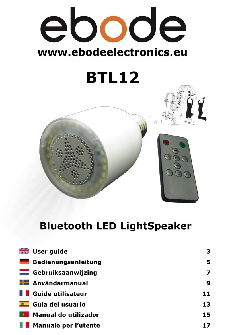 Ebode btl12 User manual