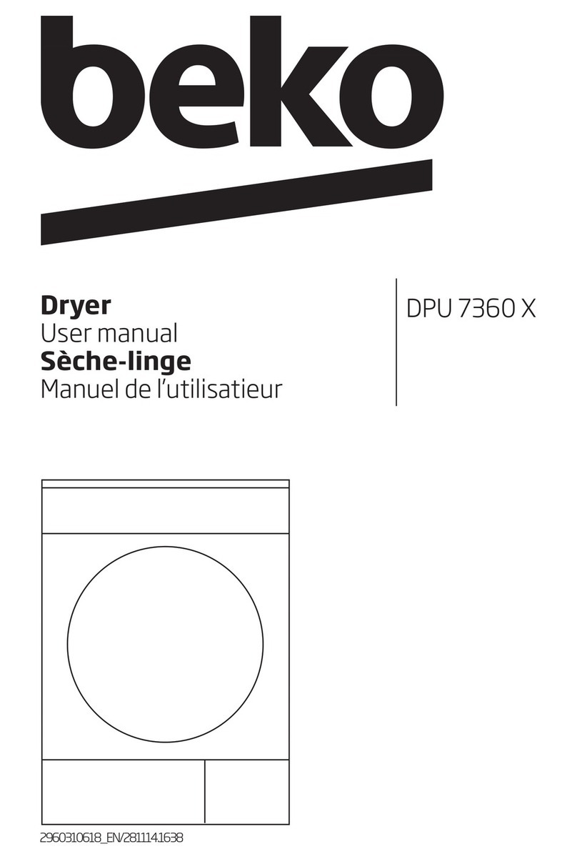Beko DPU 7360 X User manual