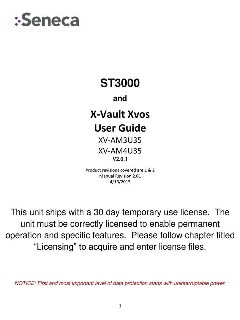 Seneca XV-AM3U35 User manual