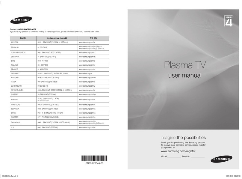 Samsung Series 4+ User manual