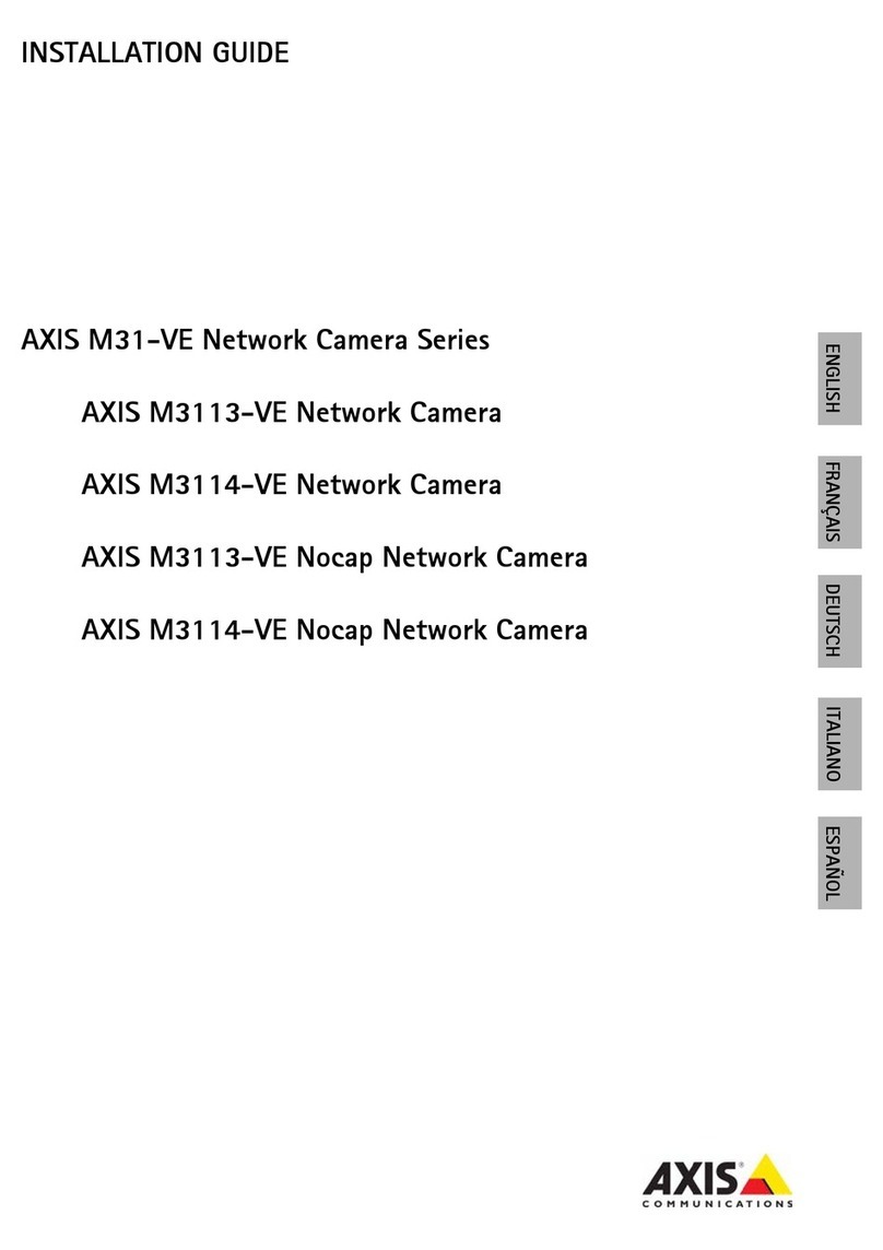 Axis M31-VE Series User manual