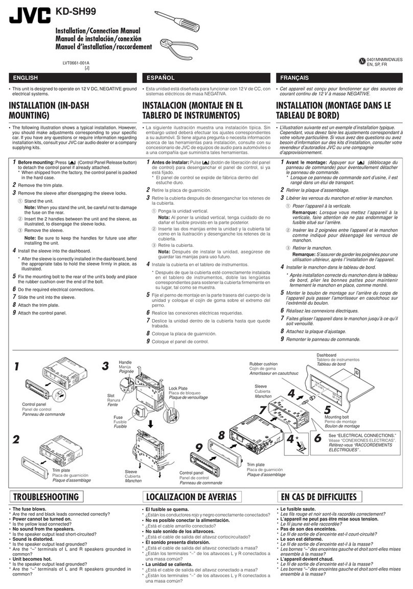 JVC KD-SH99 Guide