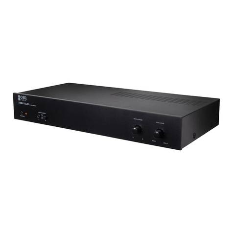 OSD Audio AMP120 User manual