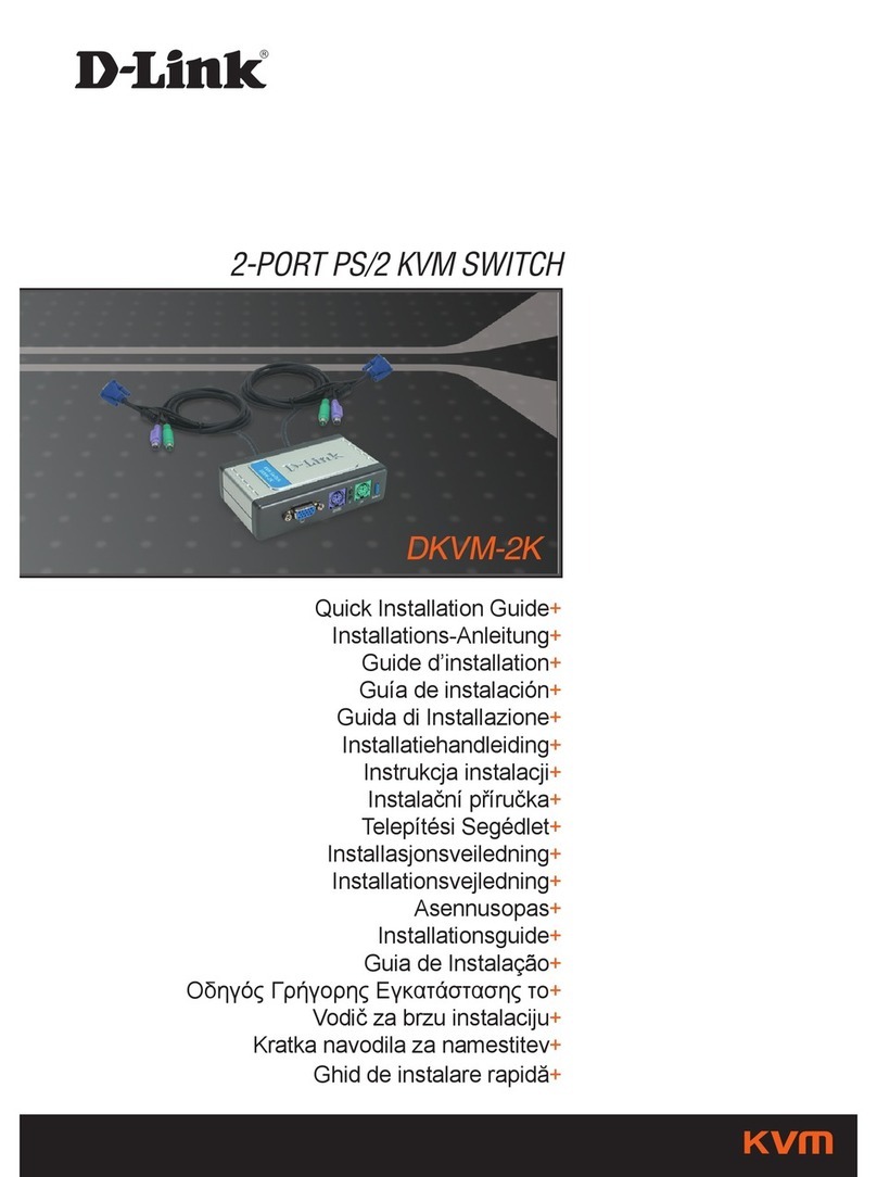 D-Link DKVM-2K User manual D-Link DKVM-2K User manual