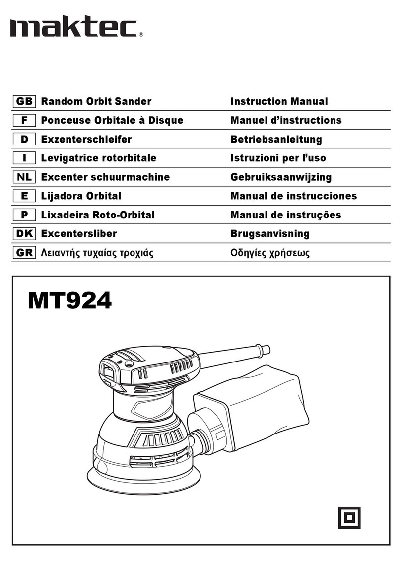 Maktec MT924 User manual Maktec MT924 User manual