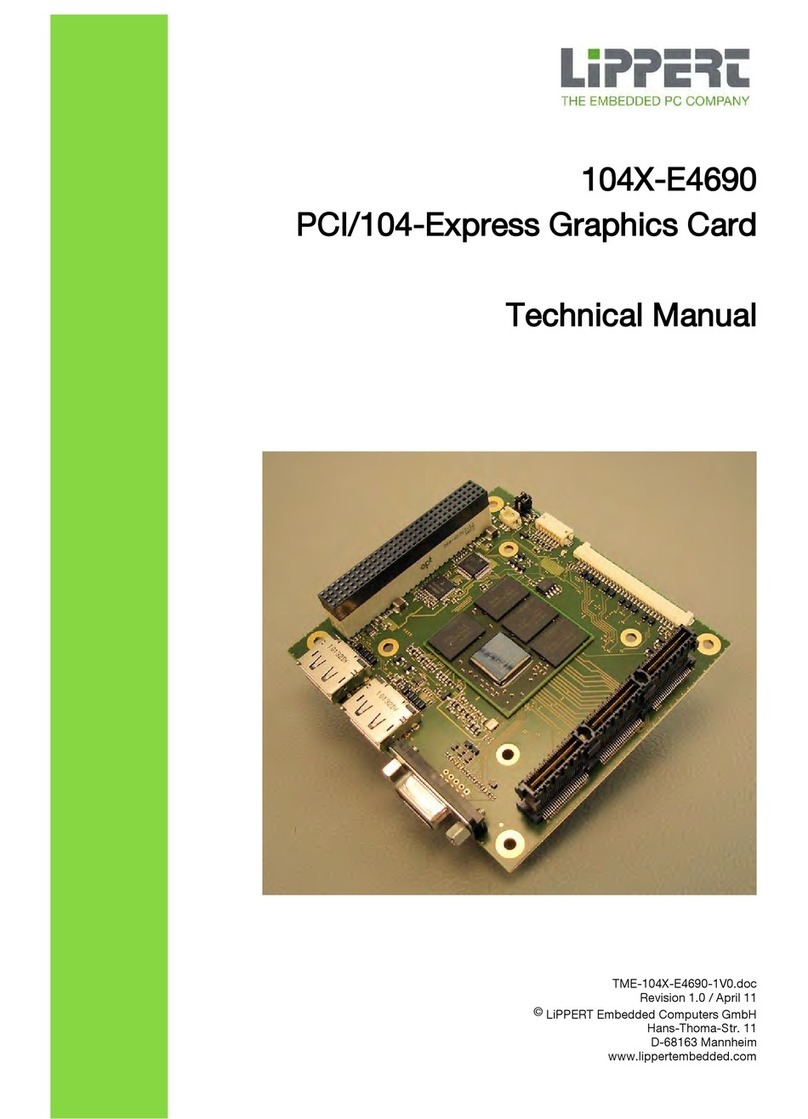 Lippert 104X-E4690 Technical manual