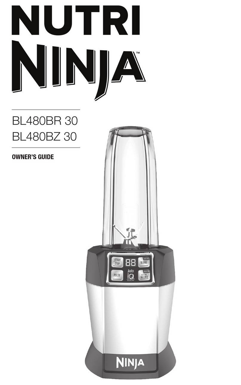 Ninja BL480BR 30 User manual