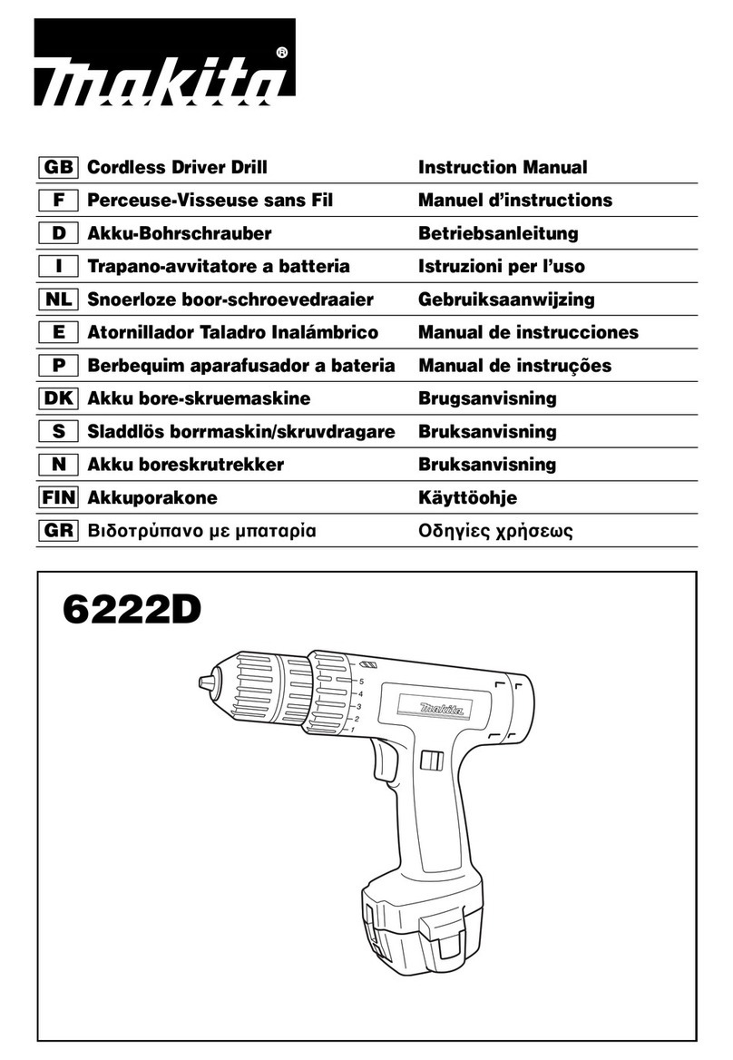 Makita 6222D User manual