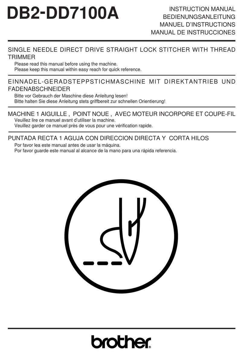 Brother DB2-DD7100A User manual