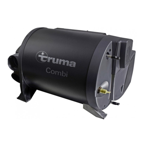 Truma combi (E) installation instructions