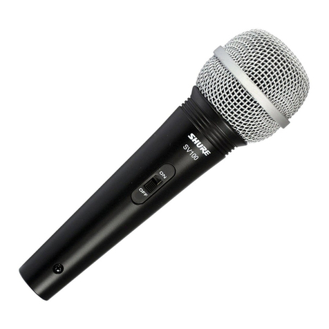 Shure SV100 user manual