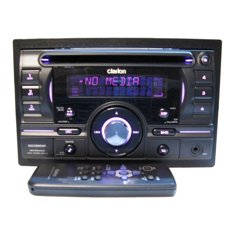 Clarion DUZ388RMP User manual Clarion DUZ388RMP User manual