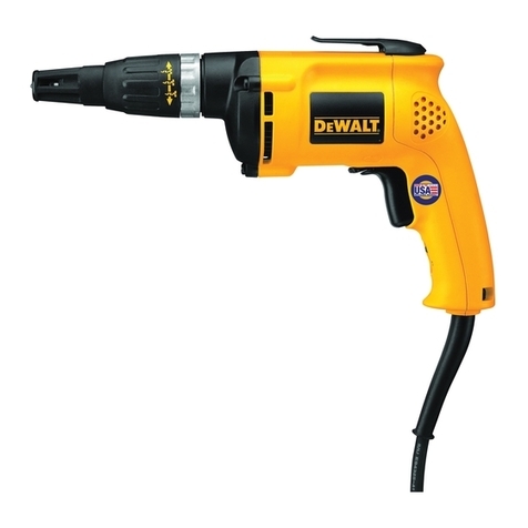 DeWalt DW252 User manual
