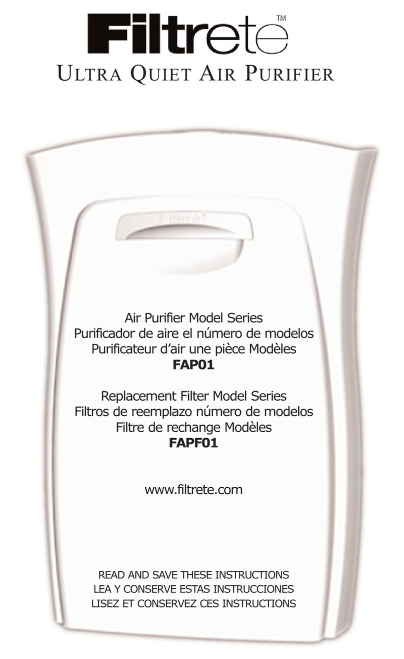 Filtrete FAP01 instructions
