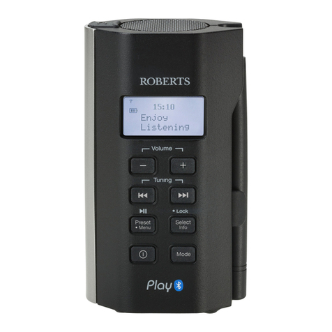 Roberts Play Bt User manual
