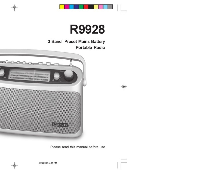 Roberts R9928 manual