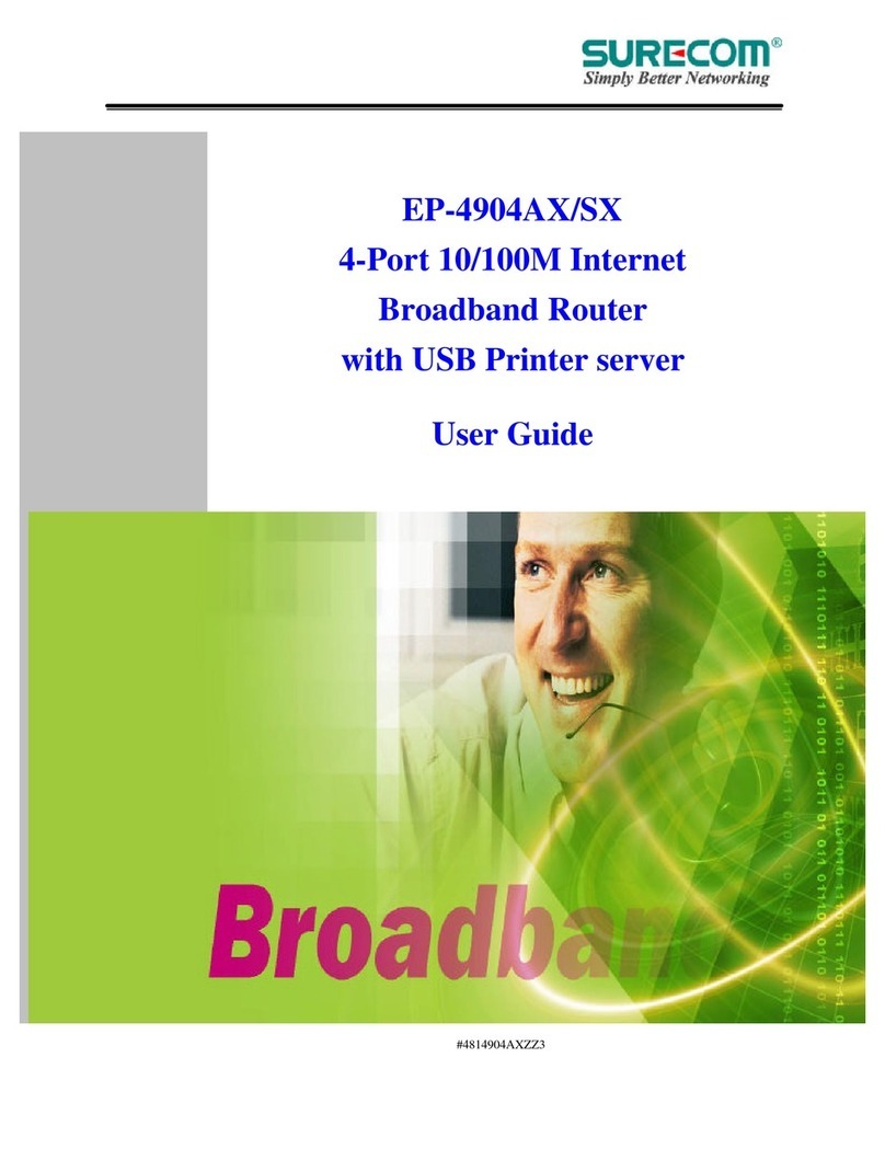 Surecom EP-4904AX User manual