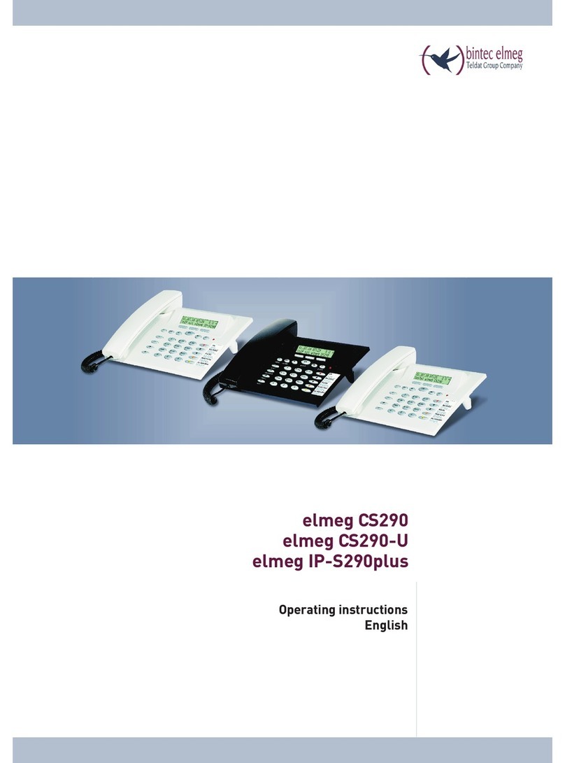 BinTec elmeg CS290 operating instructions