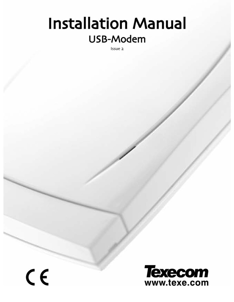 Texecom INS326 installation manual
