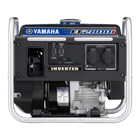 Yamaha EF2800i - Inverter Generator User manual