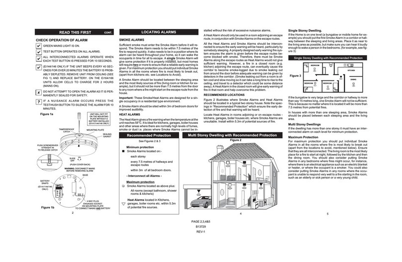 Ei Electronics Ei141 Ionisation User manual Ei Electronics Ei141 Ionisation User manual