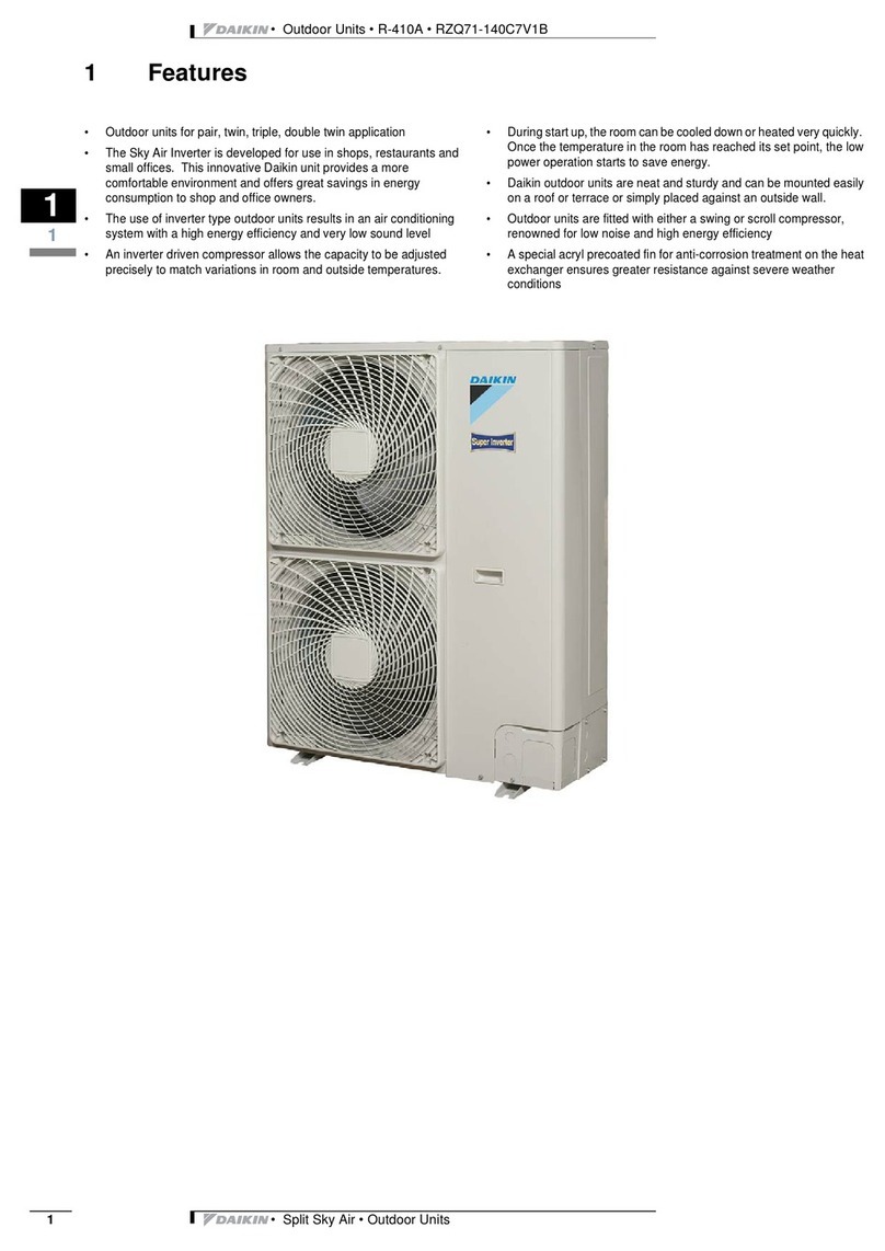 Daikin RZQ71C7V1B Instruction manual