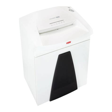 HSM securio B26 User manual