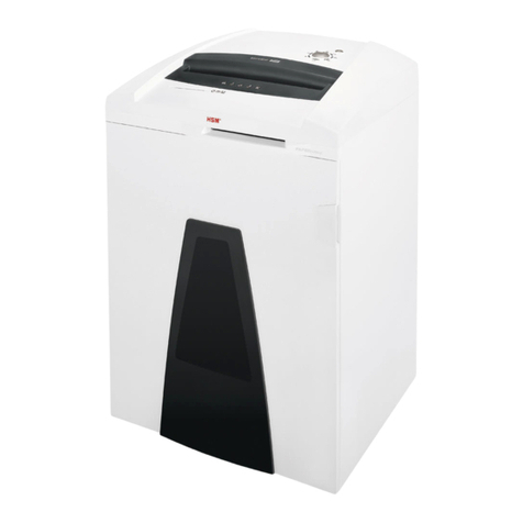 HSM securio P44 operating instructions