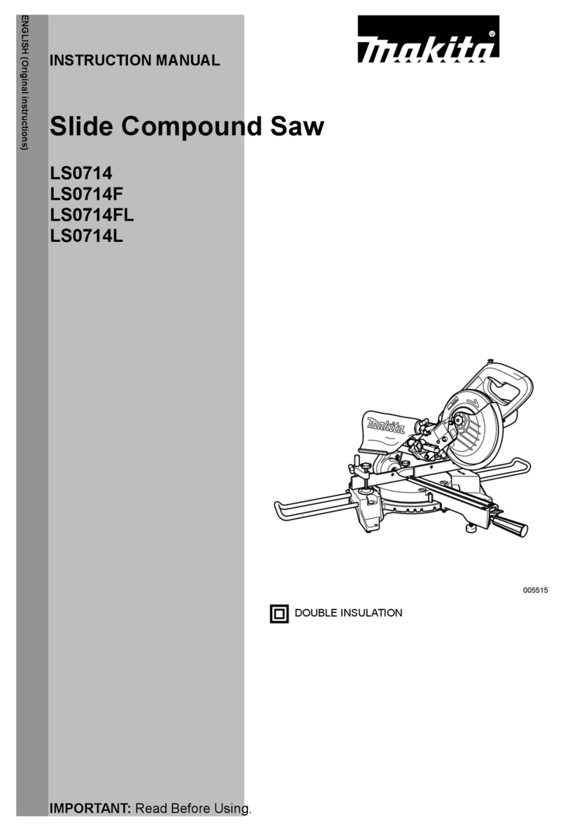 Makita LS0714 instruction manual