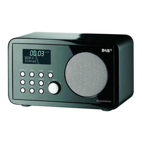 Scansonic DAB200 User manual