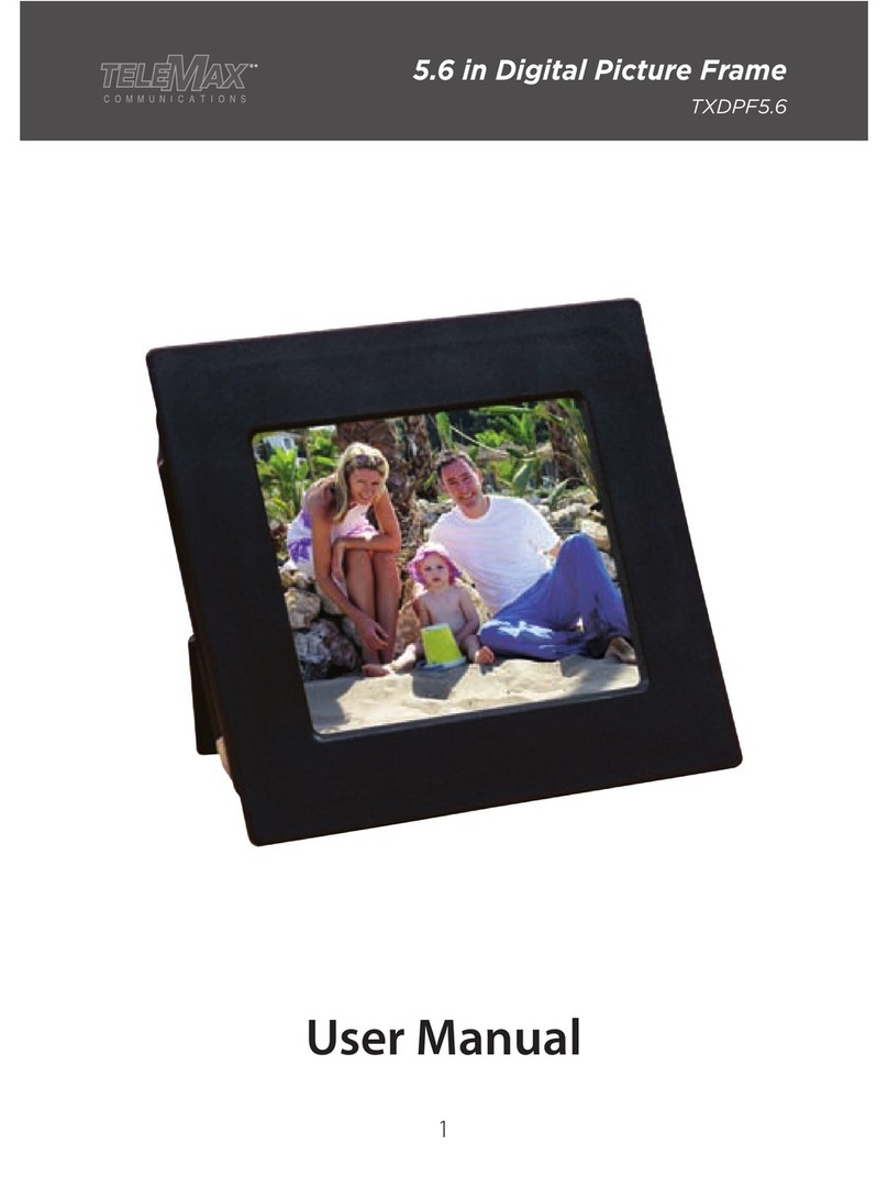 Telemax TXDPF5.6 user manual