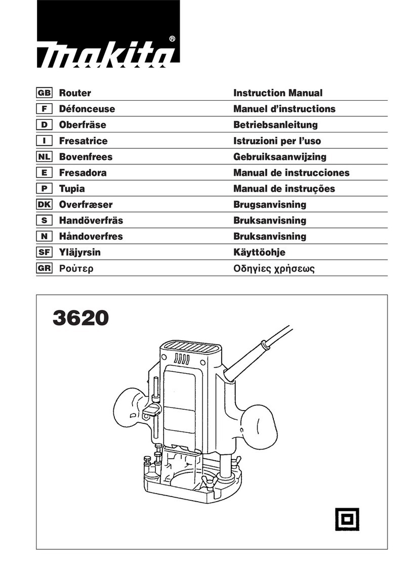 Makita 3620 User manual Makita 3620 User manual