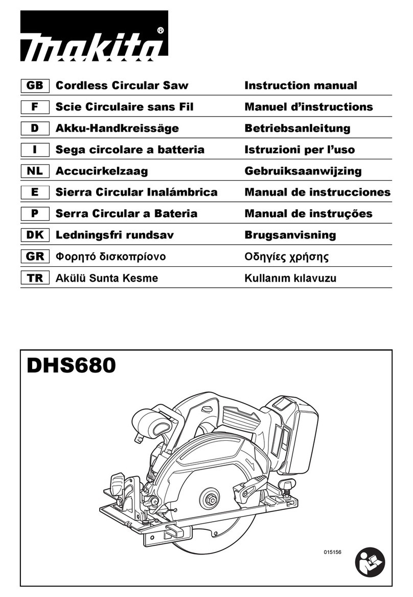 Makita DHS680 instruction manual