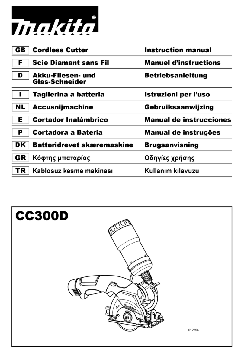 Makita CC300D instruction manual