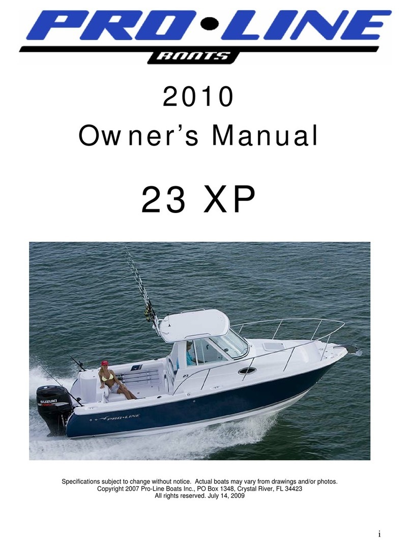 Pro-Line Boats 2010 23 XP owner's manual