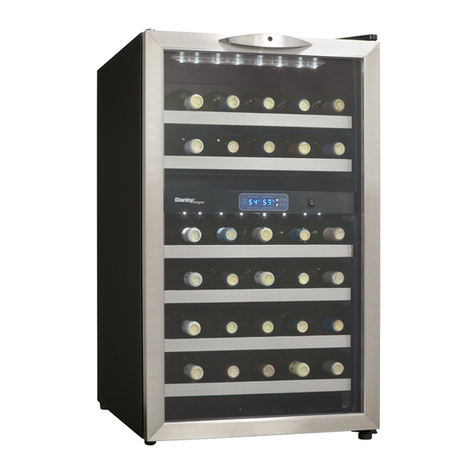 Danby Designer DWC286BLS owner's manual