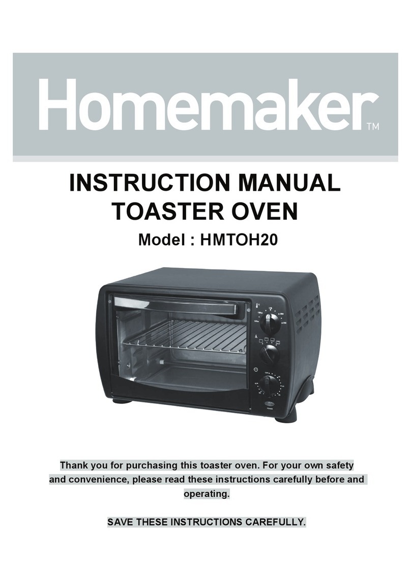 Homemaker HMTOH20 instruction manual