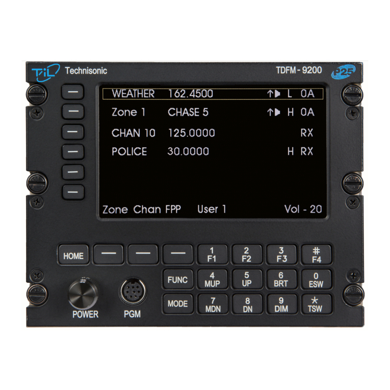 TIL TDFM-9200 User manual