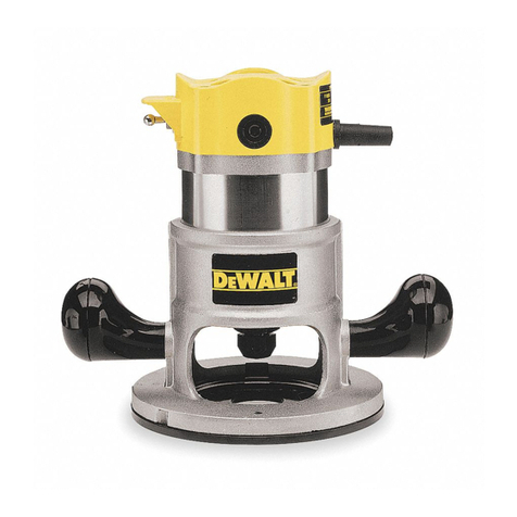 DeWalt DW610 instruction manual
