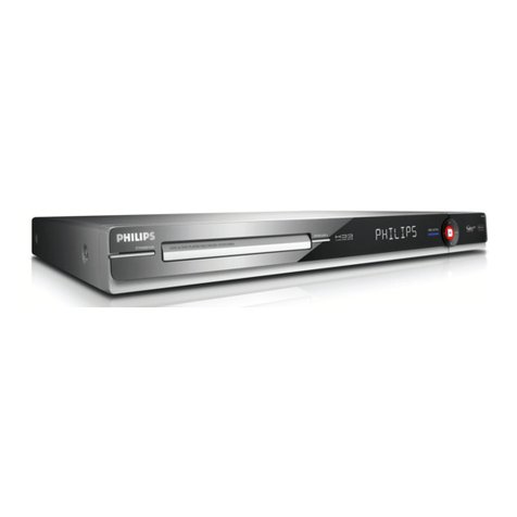 Philips DVDR3590H User manual