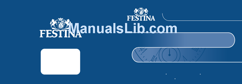 Festina F161192 User manual Festina F161192 User manual