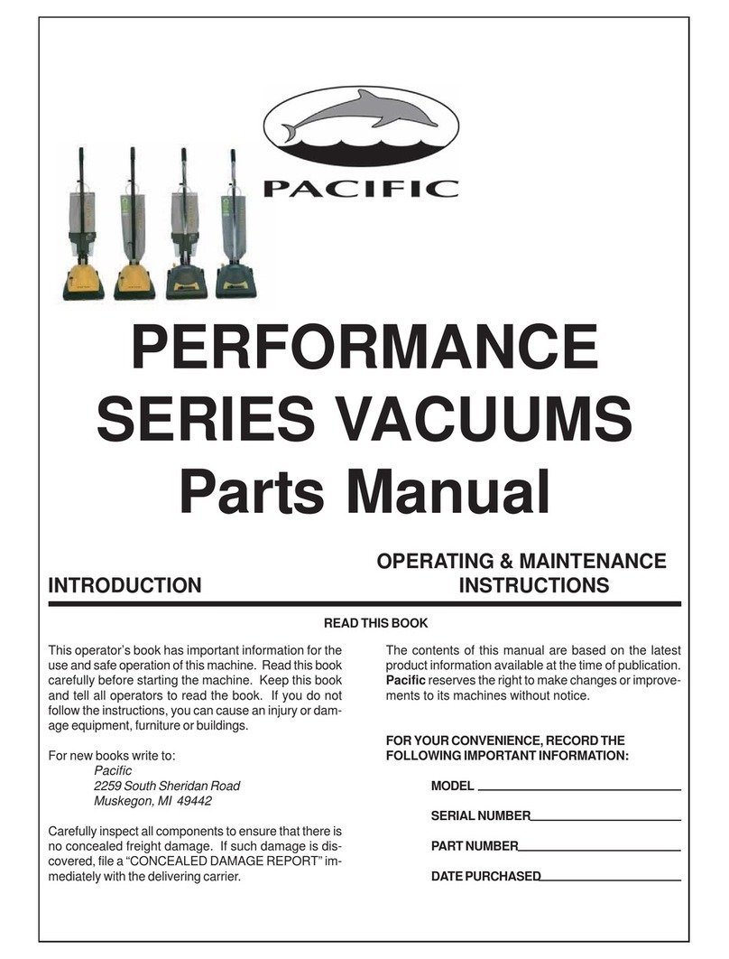 Pacific Performance 127G parts manual