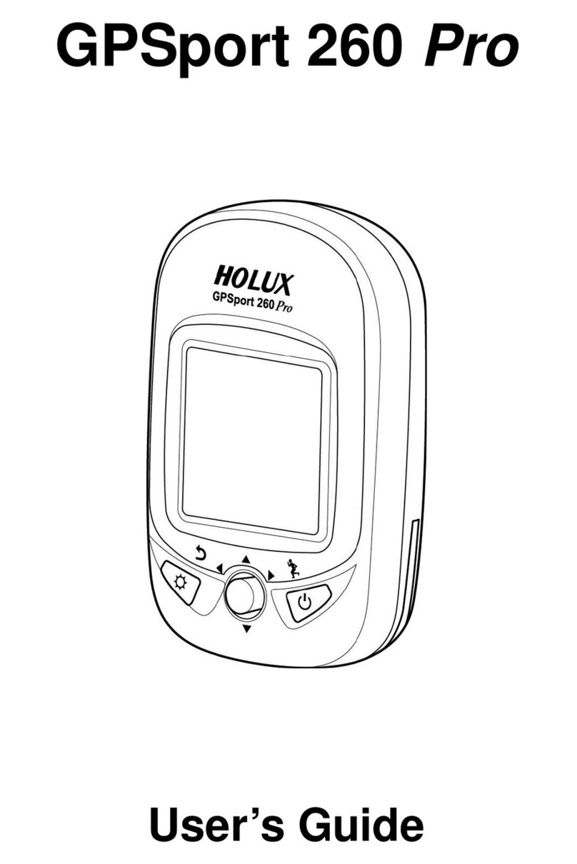 Holux GPSPORT 260 PRO User manual