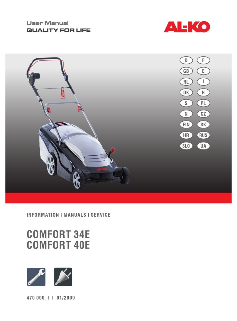 AL-KO COMFORT 34E user manual