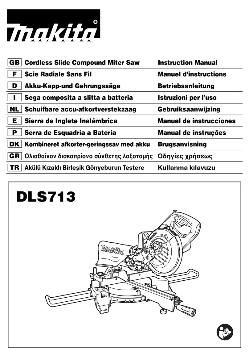 Makita DLS713 User manual