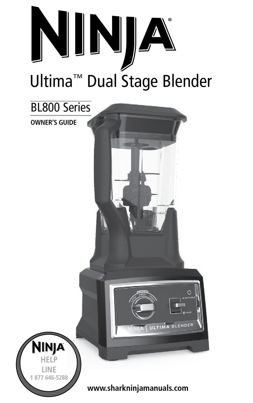 Ninja BL800 User manual